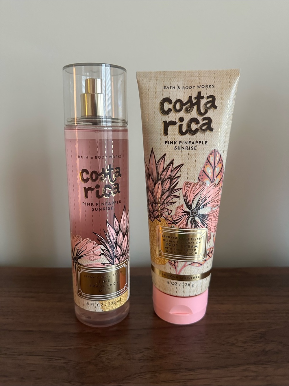 Bath & Body Works Costa Rica Pink Pineapple Sunrise Set
